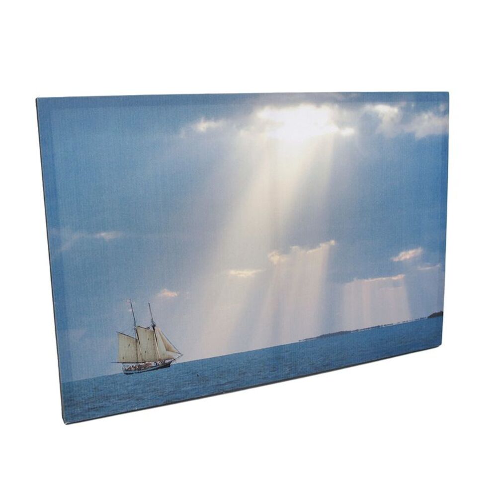 Beams Of Hope Printed Canvas Wall Hanging